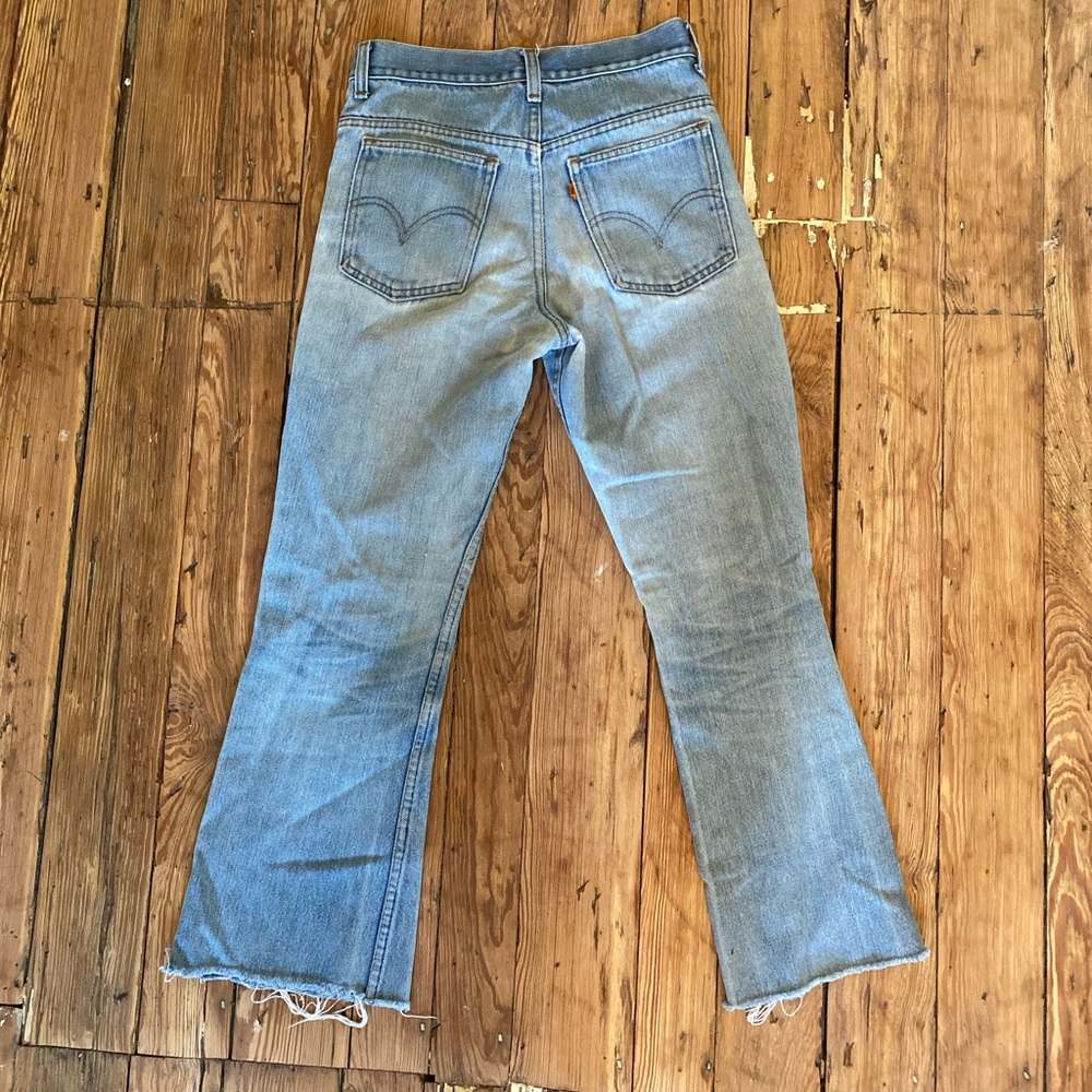 Vintage orange tab Levi’s jeans